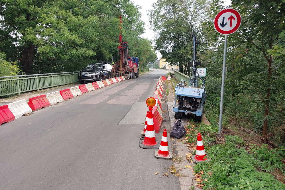 BAugrundgutachten für die Sanierung bzw Neubau einer Brücke bei Riesa