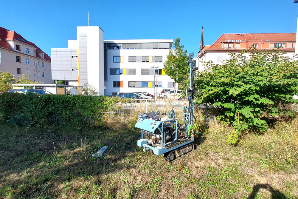 Baugrunderkundung für Erweiterung Neubau Parplatz in Meißen