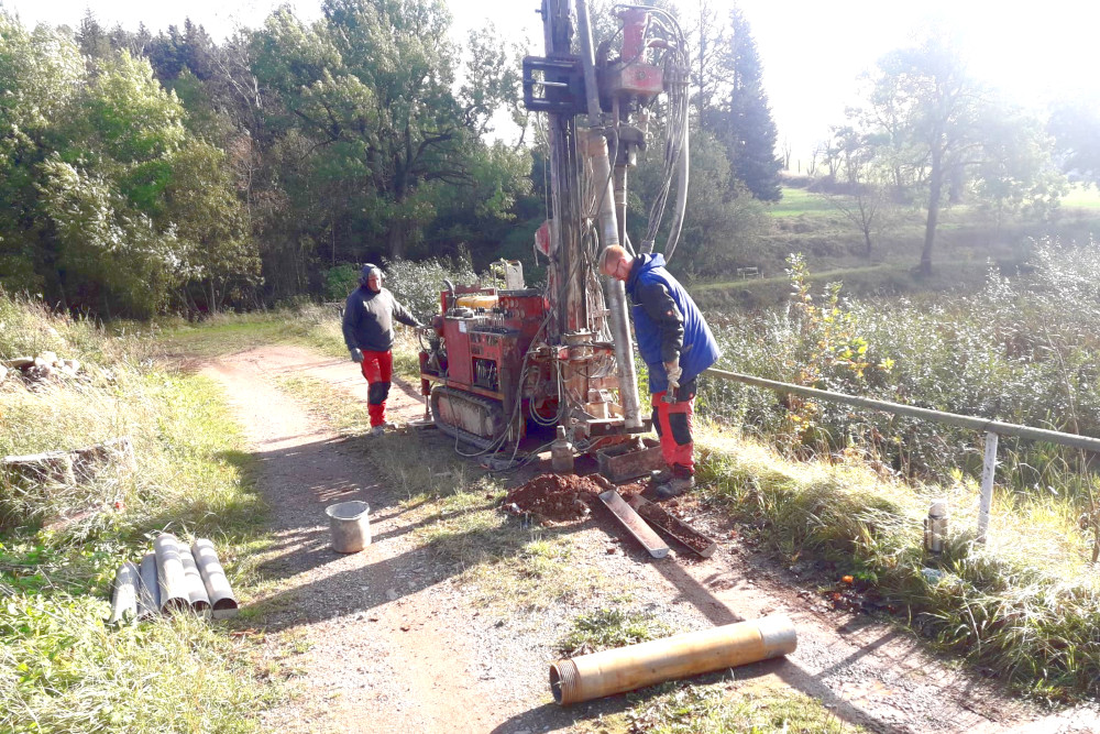 Baugrundgutachten Sanierung Staudamm Absperrbauwerk bei Altenberg