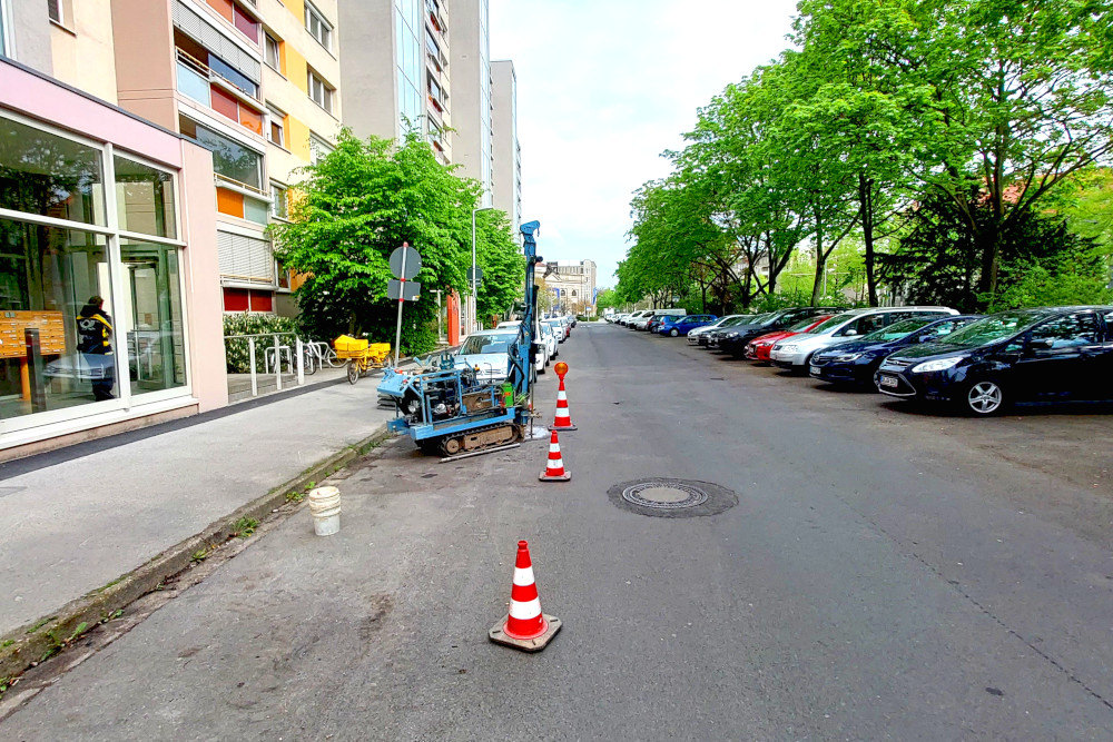 Baugrundgutachten für Kanalauswechslung Abwasser in Dresden